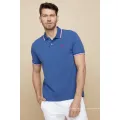 Polo à manches courtes de base classique pour hommes